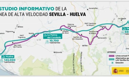 Aprobado el estudio informativo del AVE Huelva-Sevilla