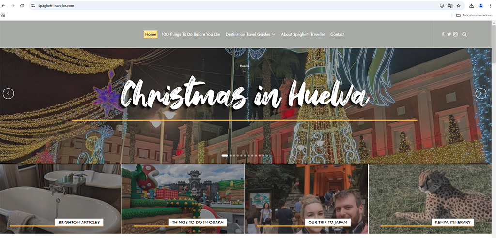 Dos influencers británicos promocionan las bondades de Huelva en el Reino Unido