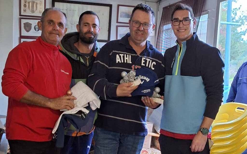 Fernando Izquierdo y Jesús Valero se imponen en el Torneo de Golf Santa Bárbara