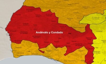 Nivel rojo por lluvias en el Andévalo y Condado