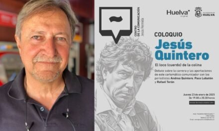 Paco Lobatón abordará la figura de Jesús Quintero con un coloquio y el visionado de su documental