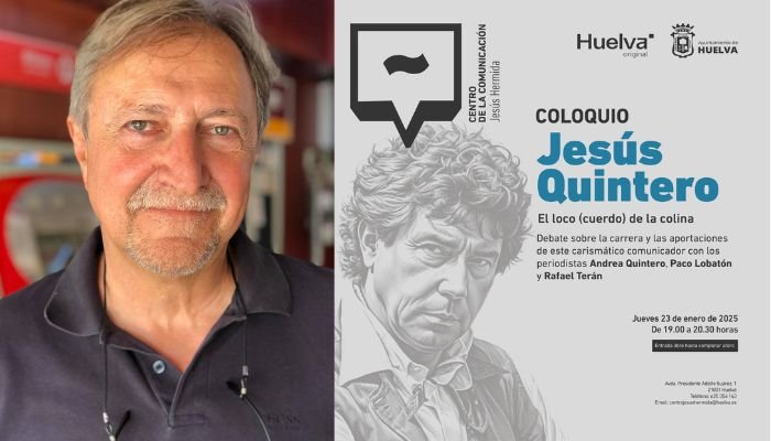 Paco Lobatón abordará la figura de Jesús Quintero con un coloquio y el visionado de su documental