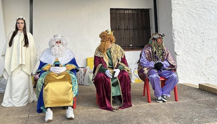 Los Reyes Magos pasan por Marigenta antes de volver a Oriente