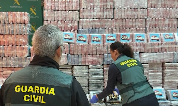 Intervienen más de 1.500 kilos de cocaína en Sanlúcar del Guadiana