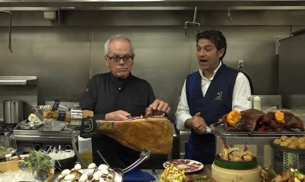 El jamón de Huelva, presente en la fiesta de los Oscar