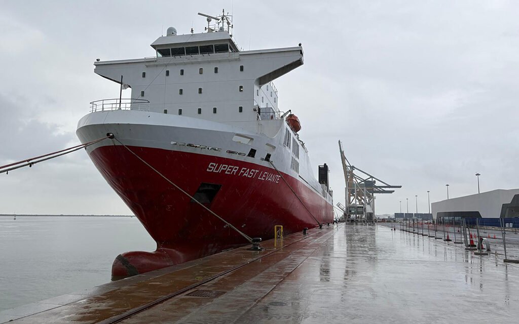 Huelva cuenta con la primera línea marítima regular de alta frecuencia con el Puerto de Tánger Med