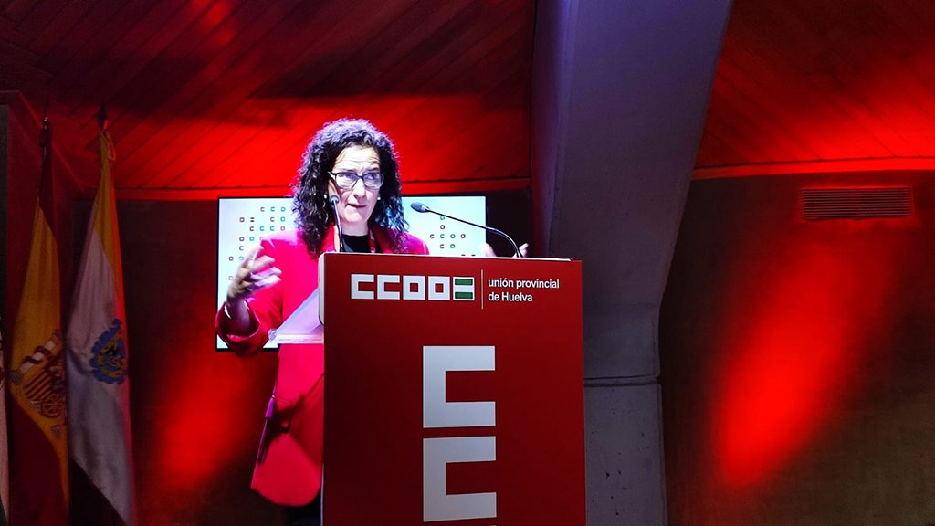 Julia Perea, reelegida secretaria general de CCOO Huelva con el 100% de los votos