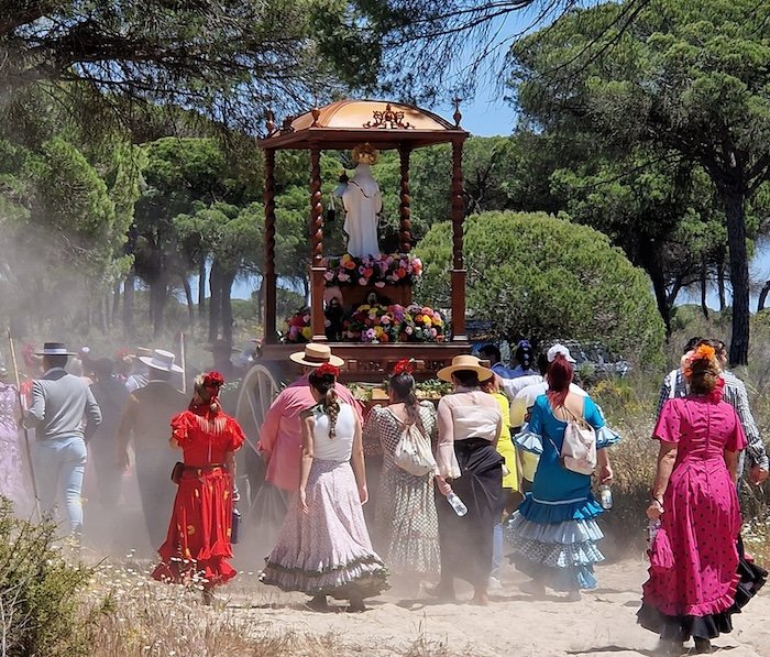 Mazagón vive este fin de semana su Romería del Carmen en honor de la Reina del Mar