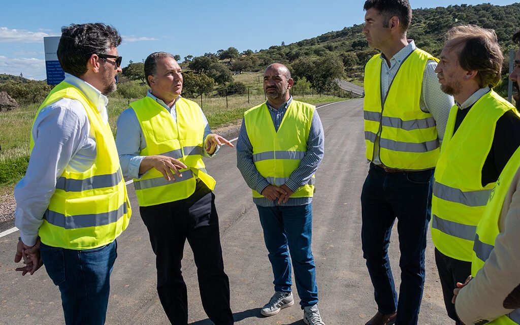 La Diputación pone en servicio la vía entre La Granada y Nerva