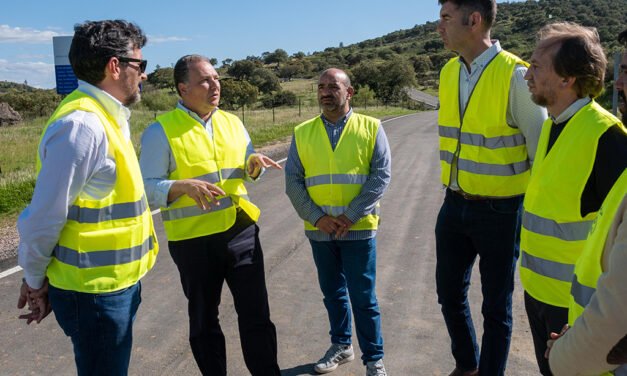 La Diputación pone en servicio la vía entre La Granada y Nerva