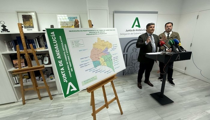 La Junta invierte más de 16 millones para labores de conservación en carreteras onubenses