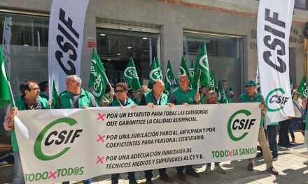 CSIF se moviliza por un Estatuto Marco para los profesionales sanitarios