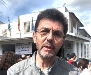Frnacisco Javier Acuña director del IES Nuevo Milenio