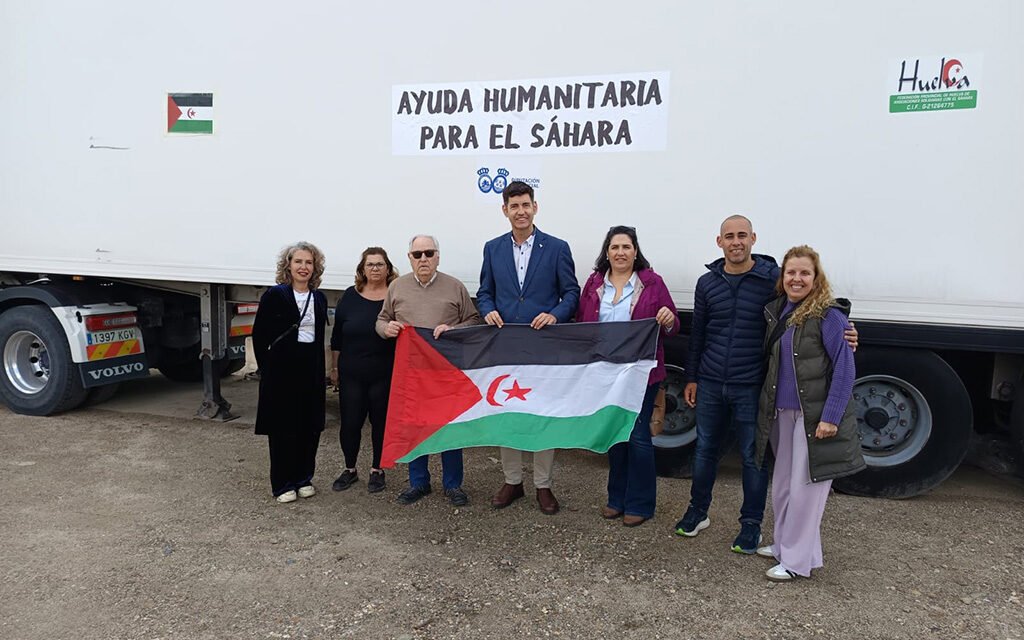 Huelva lleva 25.000 kilos de ayuda humanitaria a los campamentos saharauis