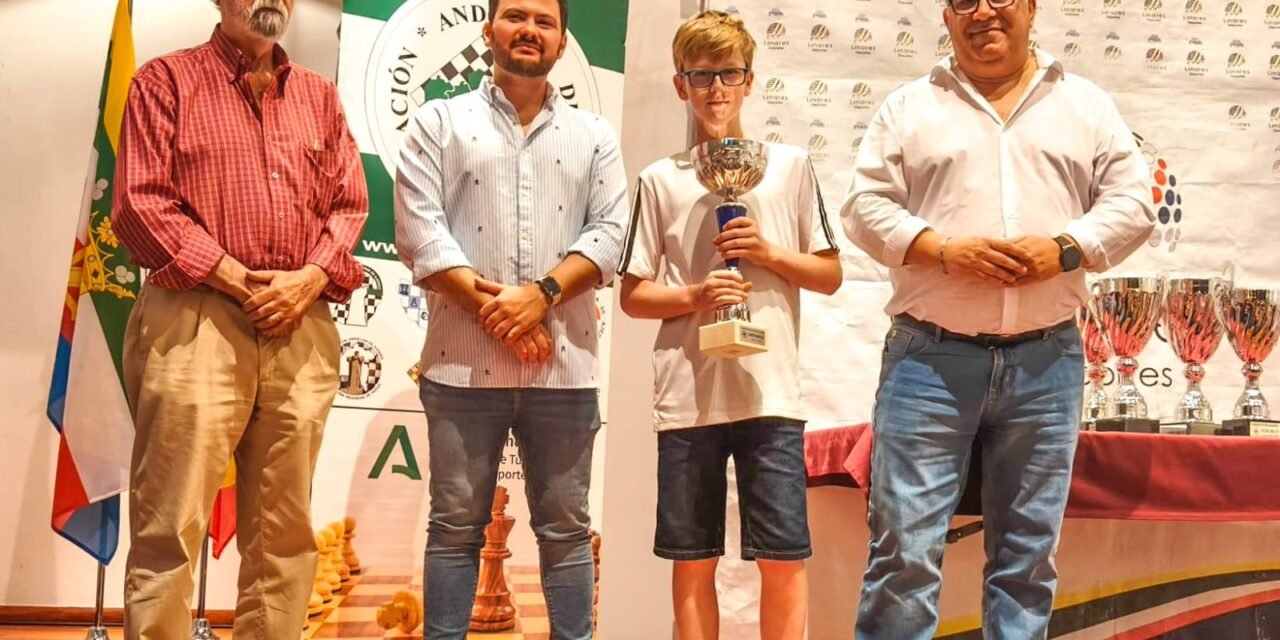 Max Truter, campeón andaluz sub-18 de ajedrez con solo 14 años