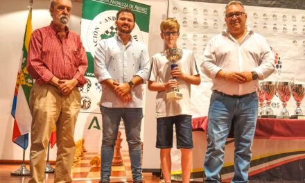 Max Truter, campeón andaluz sub-18 de ajedrez con solo 14 años
