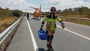Motorista herido en Alosno