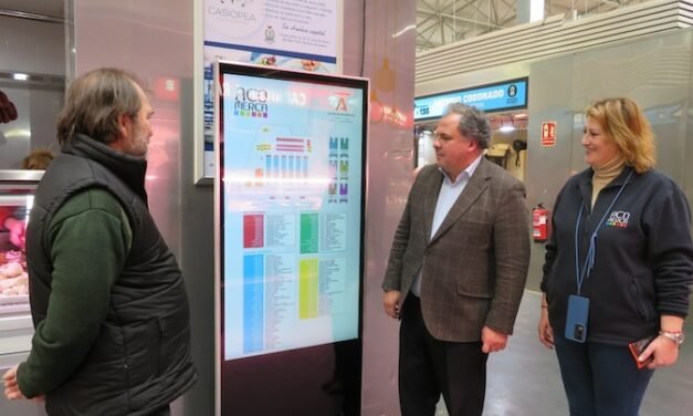 El Mercado del Carmen cuenta ya con 12 pantallas interactivas para incentivar el comercio