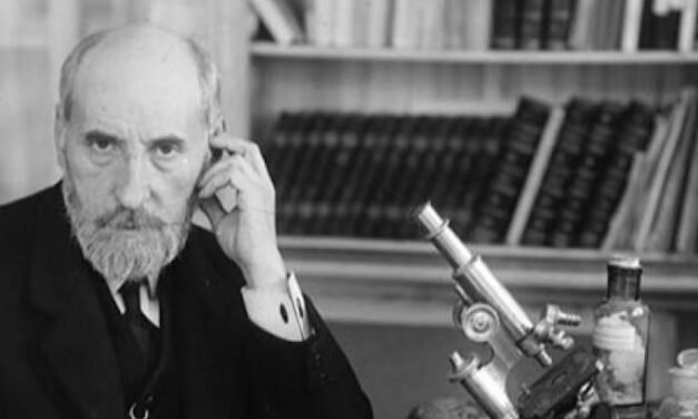 Homenaje a Santiago Ramón y Cajal por su visita a Riotinto