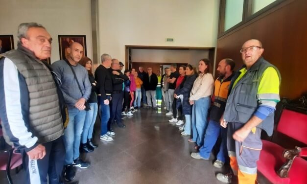 La plantilla municipal de Nerva volverá a concentrarse ante un nuevo retraso de sus nóminas