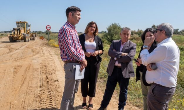 La Diputación actúa en los caminos del Rocío