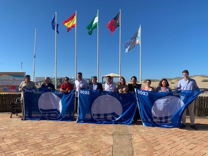 Las playas de Huelva obtienen 18 banderas azules