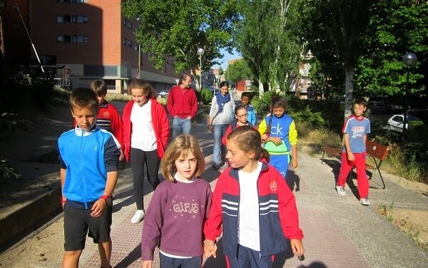 El pedibús llega a Riotinto