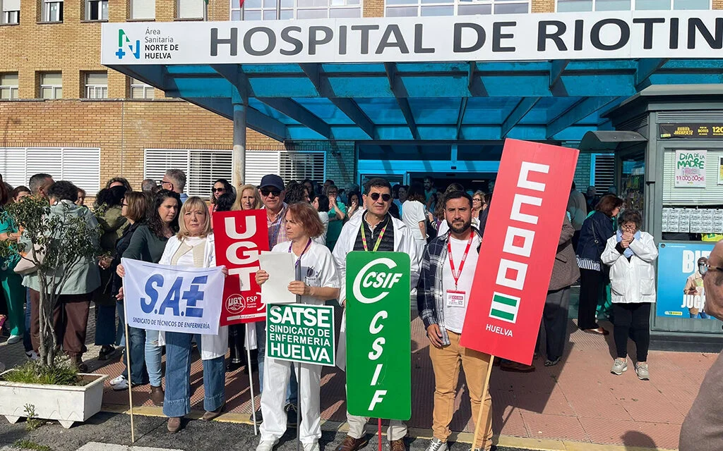 Convocan una nueva manifestación en Riotinto en defensa de la sanidad pública