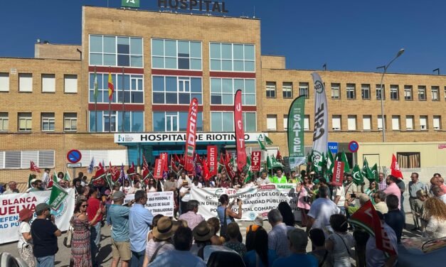 La Cuenca Minera se moviliza por la sanidad en Riotinto