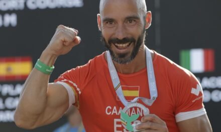 El onubense Manuel Caamaño se proclama subcampeón de Europa de Carrera de Obstáculos