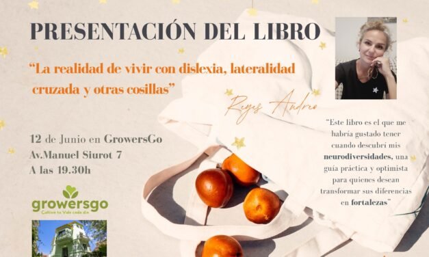 Reyes Andreo revela ‘La realidad de vivir con dislexia, lateralidad cruzada y otras cosillas’