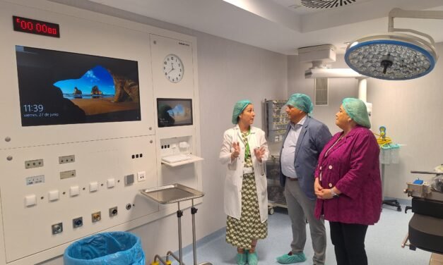 Avanzan las obras del nuevo Bloque Quirúrgico y Área Obstétrica del Hospital de Riotinto