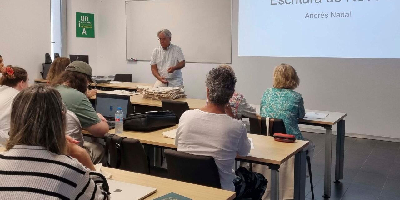 Andrés Nadal desmonta mitos sobre la creación literaria