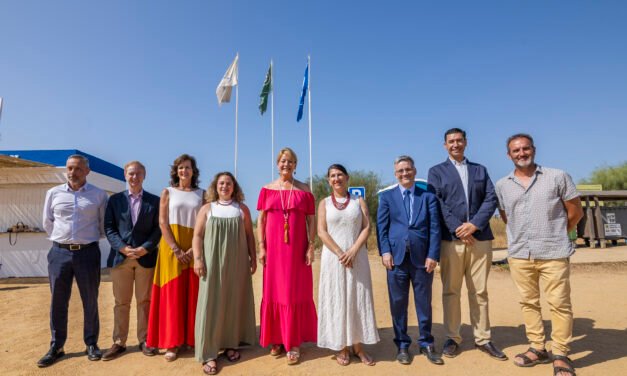 El Ayuntamiento activa todos los servicios de la playa del Paraje Natural Marismas del Odiel
