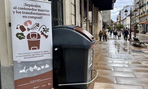 Más de 4.600 familias onubenses usan ya el contenedor marrón