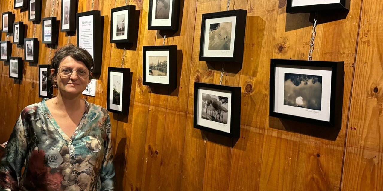 Francisca Alfonso reivindica el Parque Moret a través de una exposición