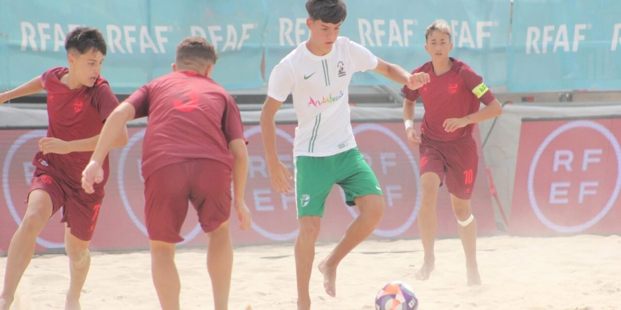 El campillero Rodrigo Moreno se proclama campeón de España de fútbol playa