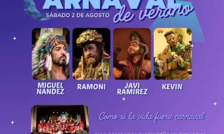 Riotinto espera a cuatro célebres comparsistas de Cádiz