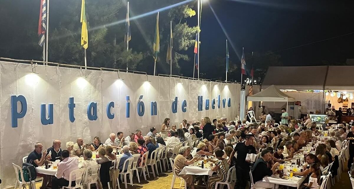 La Diputación recibirá a vecinos de Berrocal, La Granada, Nerva y Zalamea en su caseta de Colombinas