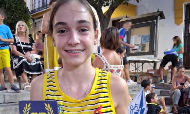 La riotinteña Regina Herruzo bate un récord histórico en la Nocturna de Beas