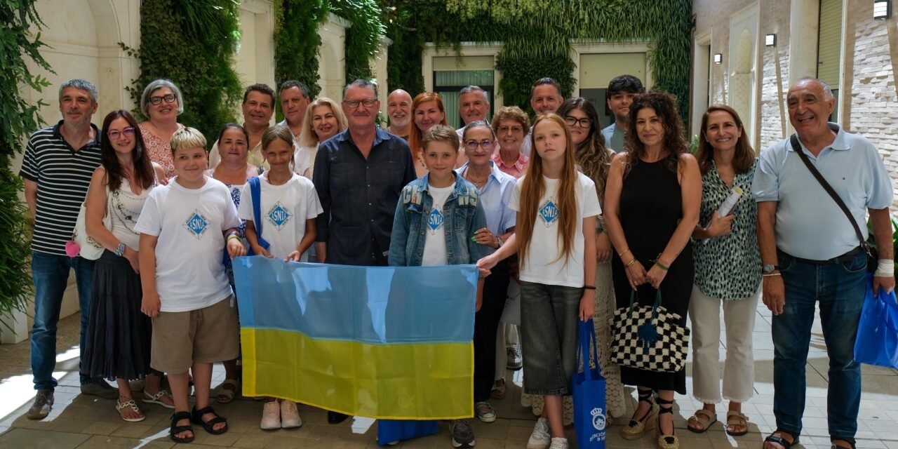 Huelva aleja de la guerra a cinco menores ucranianos