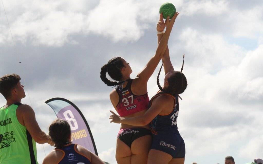 Elena Tatay, una zalameña en la cúspide del balonmano nacional