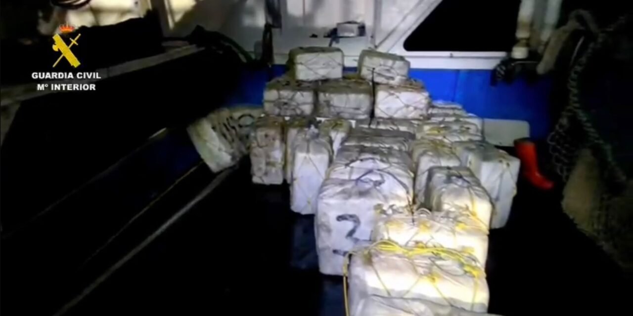 Intervienen más de una tonelada de cocaína en el puerto de Ayamonte