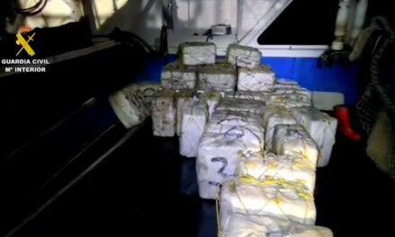 Intervienen más de una tonelada de cocaína en el puerto de Ayamonte