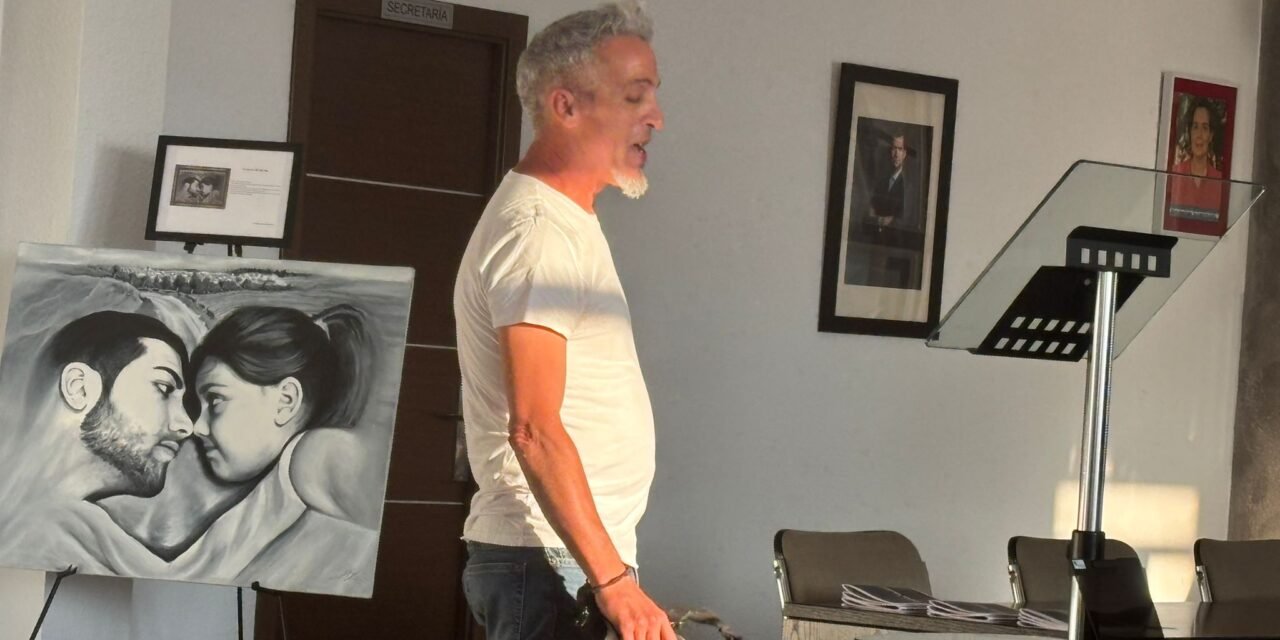 El arte y el compromiso social se dan la mano en una exposición de Miguel Ángel Pérez Delgado