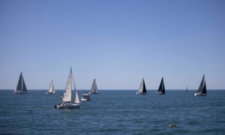 Espectacular salida de la XXXI Regata Oceánica Palos–La Gomera