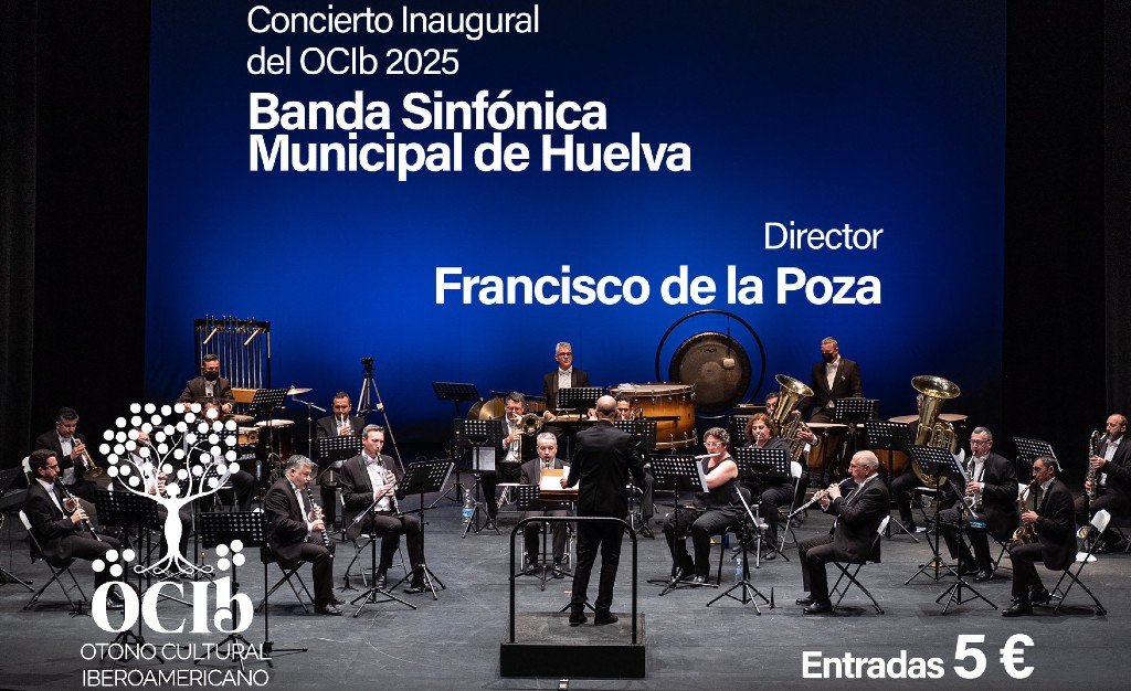 La Banda Sinfónica Municipal inaugura el OCIb 2025 con el concierto ‘Acordes de Plata’