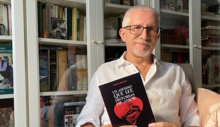 ‘Un asesino que lee historias de amor’, el prolífico Félix Amador estrena su homenaje a la literatura policiaca