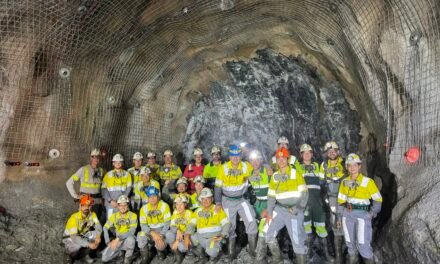 Sandfire Matsa celebra la primera voladura de producción en La Calañesa