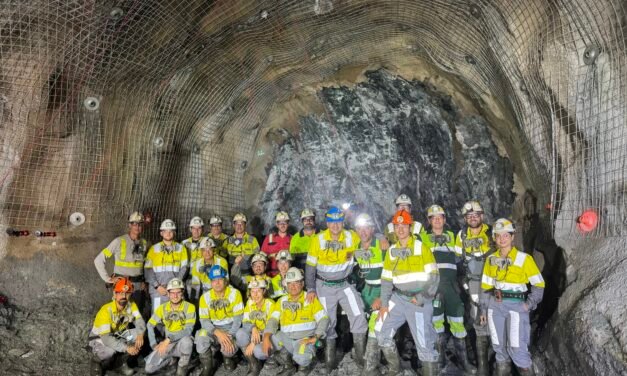 Sandfire Matsa celebra la primera voladura de producción en La Calañesa